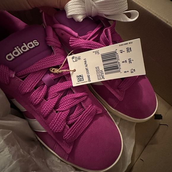 Adidas Grand Court Alpha 00s Pink Magenta women’s 9.5 NIB - Picture 5 of 7